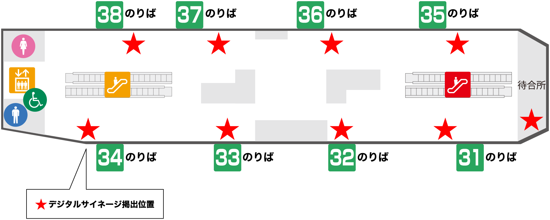 乘坐3F高速公車站