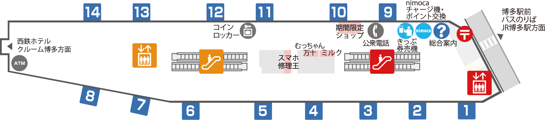 1F市內公交乘車處